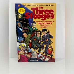 The Three Stooges Graphic Novel - Bold Yellow Cover